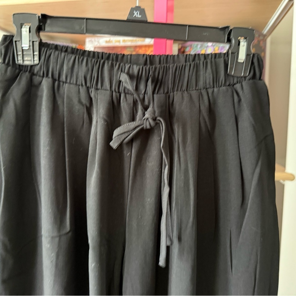 Cider Classic Black wide leg Pants size small. NWT - Picture 3 of 6